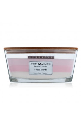 Aroma Candle Tricolor Sweet Dream